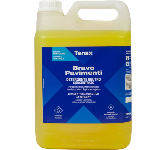 Очиститель Tenax Bravo Pavimenti нейтральный 5 л 039.200.5274