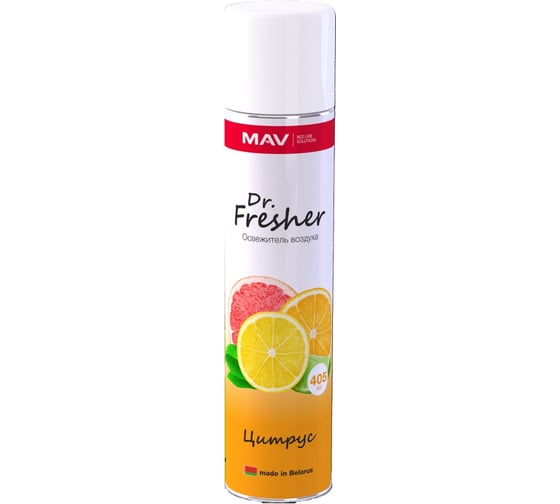Освежитель воздуха Dr. Fresh цитрус, аэрозоль 405 мл MAV 337289 1