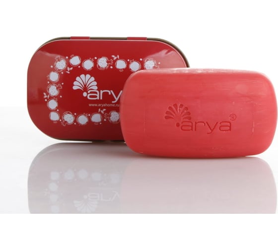 Мыло Arya Home в металлической коробке arya pomegranate красный 8680943229137 1