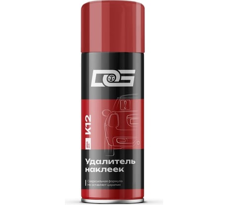 Удалитель наклеек DG аэрозоль, STICKER REMOVER, 450 мл K12