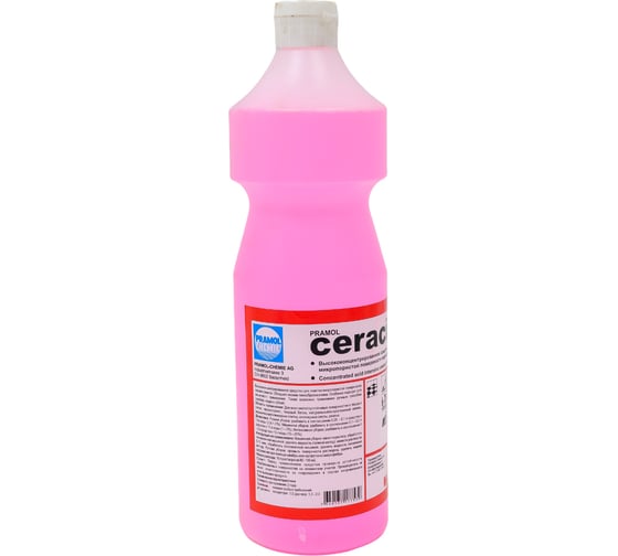 Очиститель кислотный для керамогранита Pramol CERACID 1 л 10137.08301