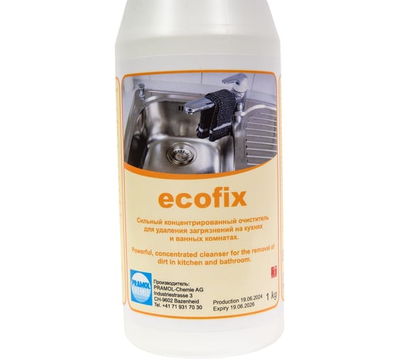 Очиститель для хрома Pramol ECOFIX 1 кг 17501.08354