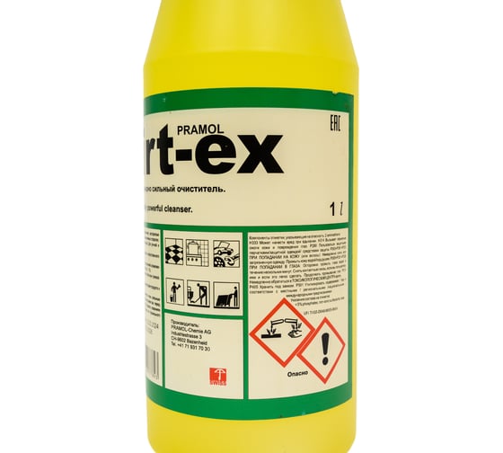 Очиститель низкопенный для генеральной уборки Pramol DIRT-EX 1 л 10651.08301