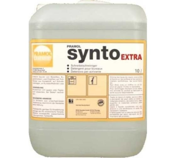 Очиститель чернил, маркера, карандаша Pramol SYNTO-EXTRA 10 л 10087.08310