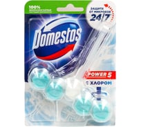 POWER 5 DOMESTOS с хлором кристальная чистота 9x55Г 8714100494264