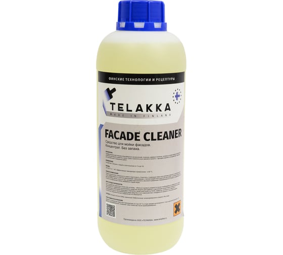 Средство для мойки фасадов Telakka FACADE CLEANER 1л 4673763647216 1