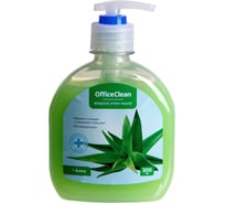 Мыло-крем жидкое OfficeClean Алоэ антибактериальное, 24 шт. в упаковке, с дозатором, 30 319532