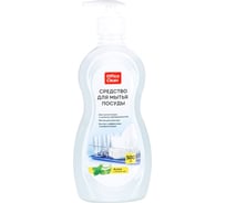Средство для мытья посуды OfficeClean Алоэ и зеленый чай, с дозатором 319536
