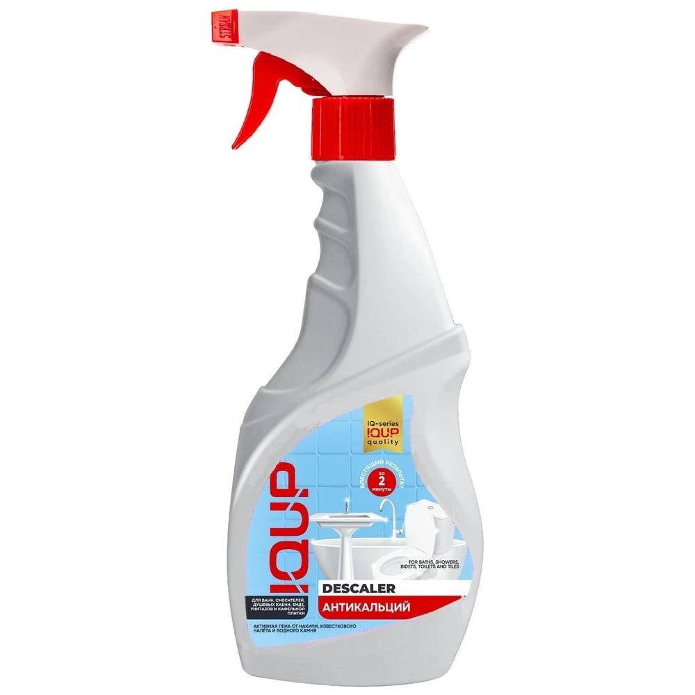 Спрей IQUP PROFF DESCALER Антикальций 0.55 л, ПНД 802705 - выгодная ...