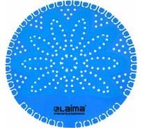 Дезодоратор коврик для писсуара LAIMA синий, аромат Тутти-фрутти, Professional, на 30 дней 608896