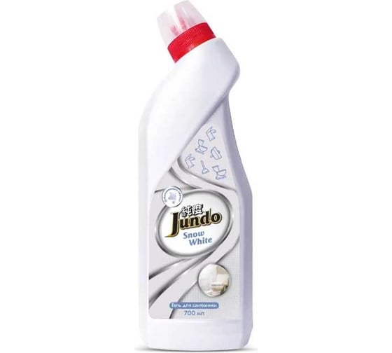 Гель для сантехники Jundo «Snow White» с отбеливающим эффектом, 0.7 л 4903720021903