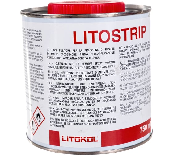 Очищающий гель LITOKOL Litostrip 0,75 L 243540002