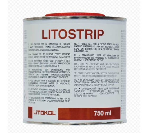 Очищающий гель LITOKOL Litostrip 0,75 L 243540002