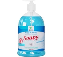 Жидкое мыло Прохим "Soapy" антибактериальное, с дозатором, 1000 мл CG8095