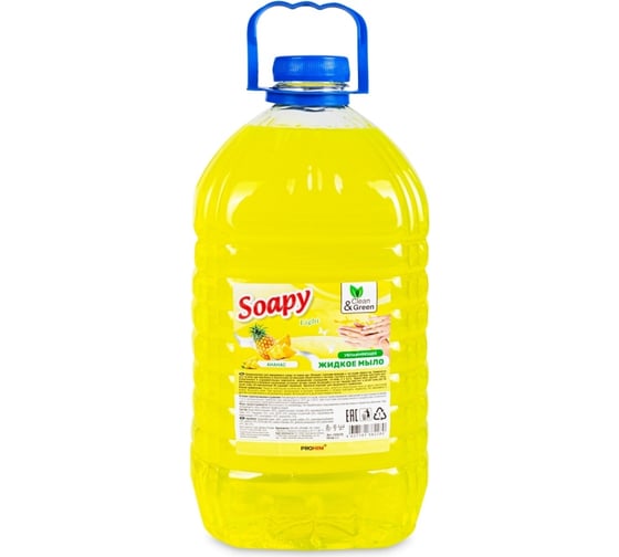 Жидкое мыло Прохим "Soapy" Light Ананас, 5 л CG8228 1
