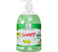 Жидкое мыло Прохим "Soapy" Light Яблоко, с дозатором, 1000 мл CG8094