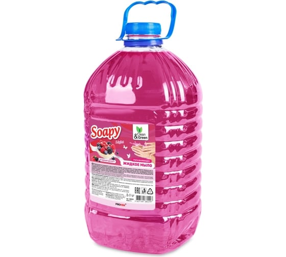 Жидкое мыло Прохим "Soapy" Light Ягодный десерт, 5 л CG8229