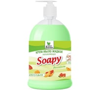 Крем-мыло жидкое Прохим "Soapy" Premium арбуз и дыня, увлажняющее, с дозатором, 1000 мл CG8117