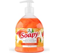 Прохим Крем-мыло жидкое с перламутром "Soapy" тропикано, увлажняющее, с дозатором, 500 мл CG8303