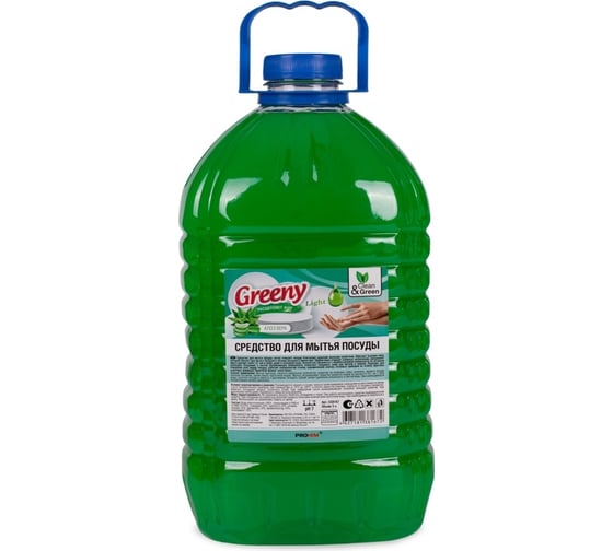 Средство для мытья посуды Прохим "Greeny" Light Алоэ вера, 5 л CG8167
