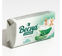 Мыло твердое ВЕСНА Ассорти, Алоэ и овсяное молочко, 90 г 6089 32871780