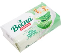 Мыло твердое ВЕСНА Ассорти, Алоэ и овсяное молочко, 90 г 6089