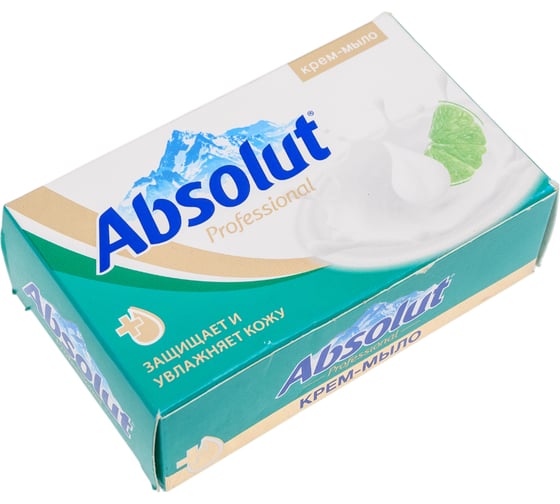 Мыло твердое ABSOLUT Professional, лайм, 90 гр в пачке 6249 1