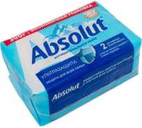 Мыло твердое ABSOLUT ABS, ультразащита, 4 по 75 гр 6066