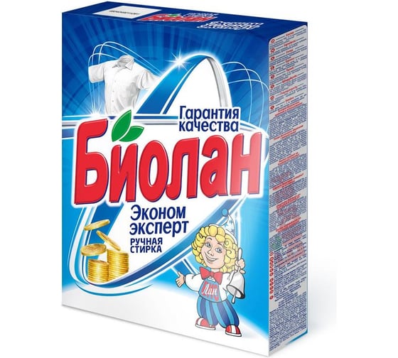 Стиральный порошок БИОЛАН Эконом эксперт 350 г 6890