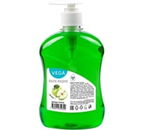 Мыло жидкое, 24 шт. в упаковке, Яблоко дозатор 500мл VEGA 314216