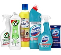 Набор чистоты DOMESTOS CIF GLORIX 1x1ШТ 8714100876756