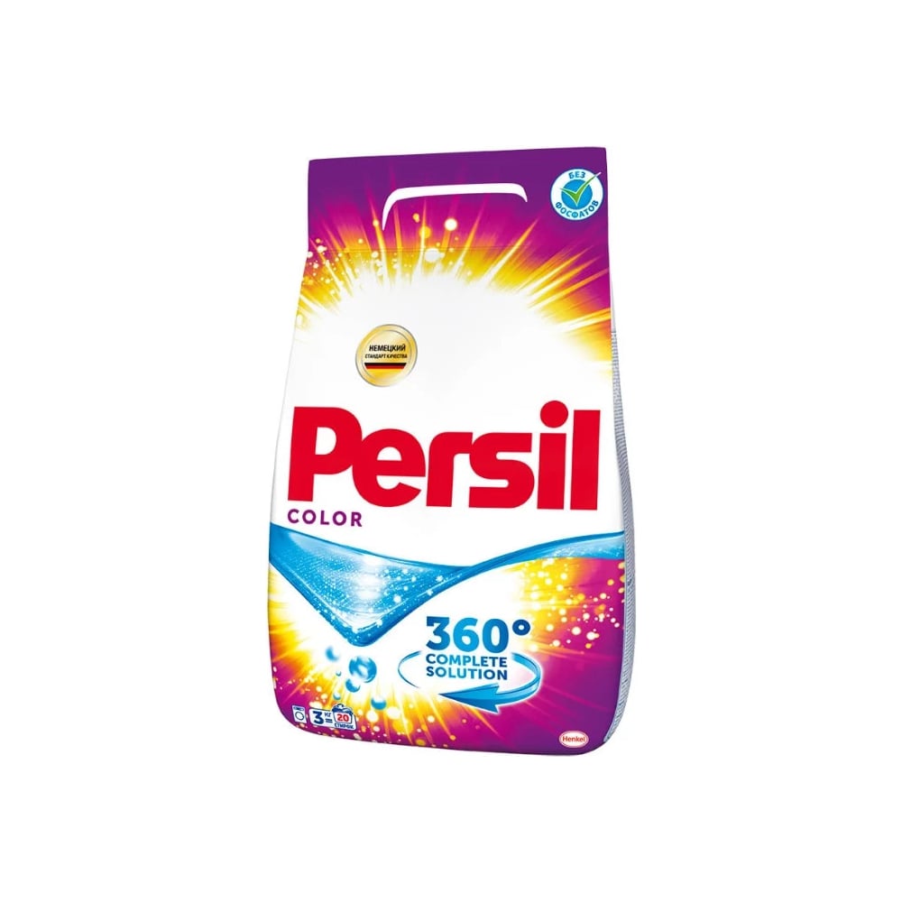 Стиральный порошок PERSIL Колор 360 3 кг 10024 - выгодная цена, отзывы ...