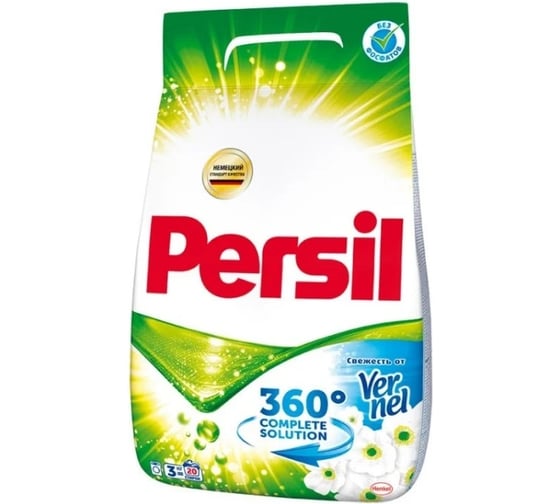 Стиральный порошок PERSIL Свежесть от Вернель 360 3 кг 34796 1
