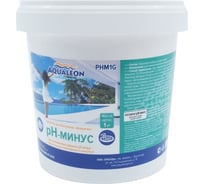 Гранулы Aqualeon pН-минус, для понижения значения рН воды плавательного бассейна 1 кг, PHM1G