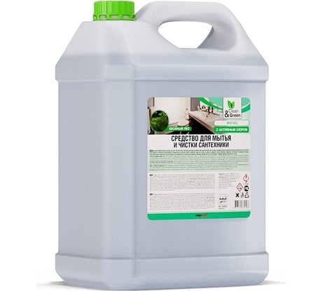 Средство для мытья и чистки сантехники Прохим "Bio-Gel" с активным хлором, 5 кг CG8053