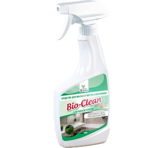 Средство для мытья и чистки сантехники Прохим "Bio-Clean" триггер, 500 мл CG8122 1