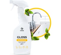 Моющее чистящее средство для ванной и туалета сантехники GRASS Gloss Professional универсальное 600 мл 125533