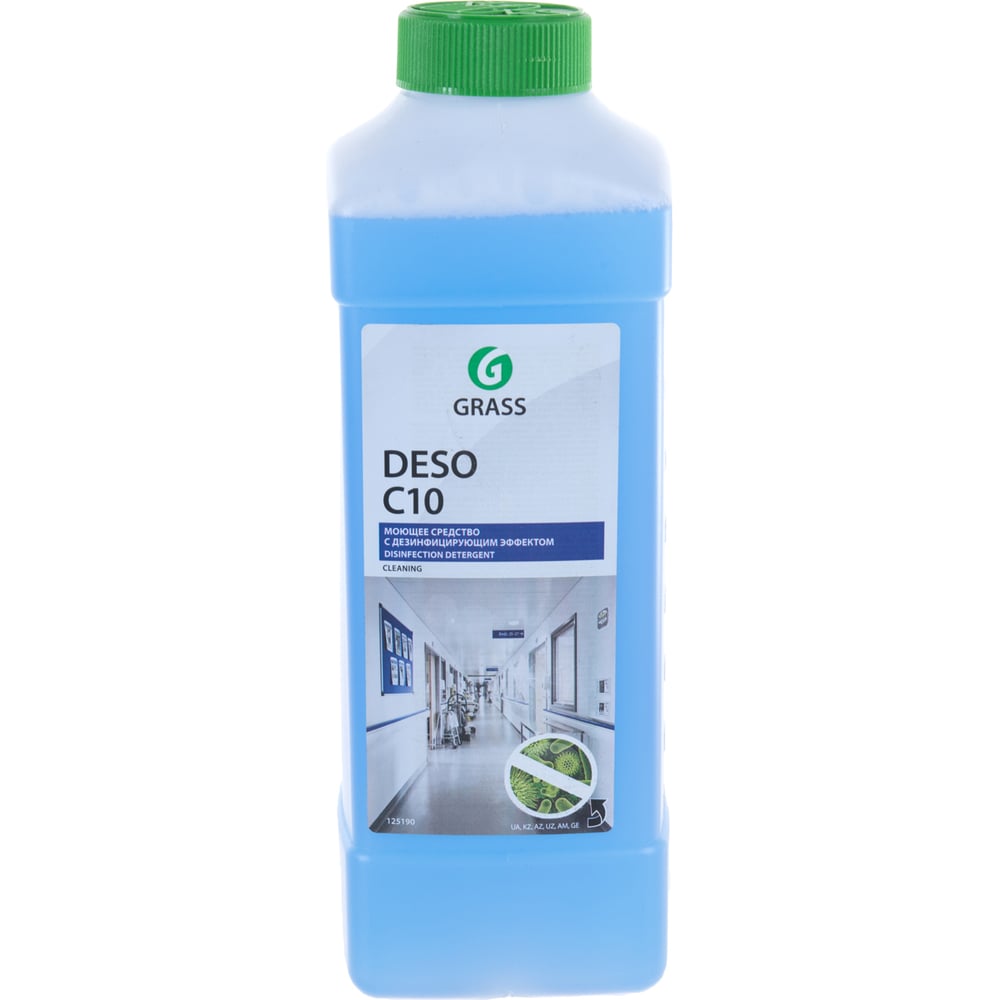 Средство для чистки и дезинфекции Grass Deso С10 1 л 125190 - выгодная ...