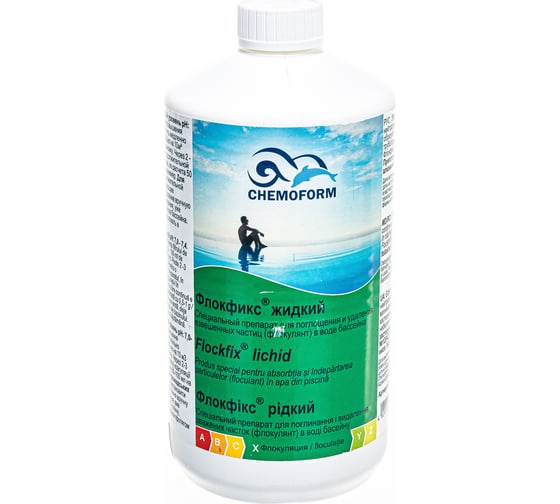 Жидкий флокфикс CHEMOFORM 1 кг 901001 1