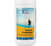 Таблетки CHEMOFORM Кемохлор Т медленно растворимые по 200 г, 1 кг 505001