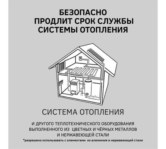 Средство CIPTEC WATER SYSTEM (AISI/AI) для промывки системы отопления с элементами из алюминия и нержавеющих сталей от комплексных отложений, накипи и ржавчины, 19 л. (27 кг.) ciptecwatersystemaisiai19