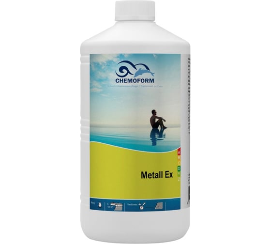 Средство для очистки отложений CHEMOFORM Metall-Ex 1 л 1091001 1