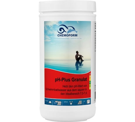 Гранулированный pH-плюс CHEMOFORM 1 кг 802001