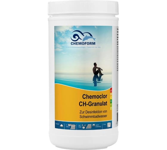 Гранулированный кемохлор CHEMOFORM СН 1 кг 401001 1