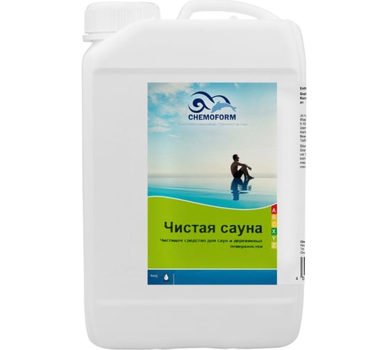 Дезинфицирующее чистящее средство CHEMOFORM Чистая Сауна 10 кг 1415010