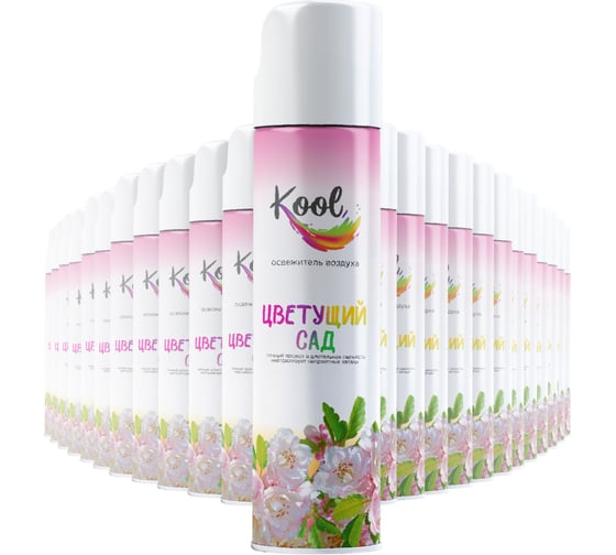 Освежитель воздуха NIKA KOOL "Цветущий сад" ЦБ-00008558