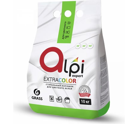 Стиральный порошок Grass Alpi Expert для цветного белья 10 кг 125395