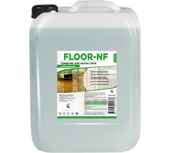Высокощелочное низкопенное средство для мытья пола Profy Mill FLOOR-NF 5л P3203-5