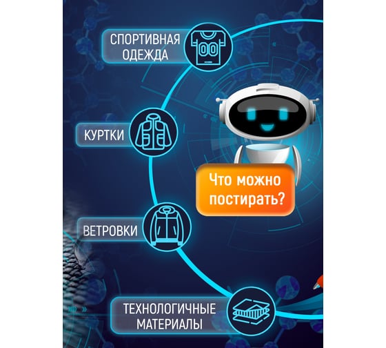 Гель д/стирки изделий из мембранных тканей CleanTech 500 мл SALTON SS028