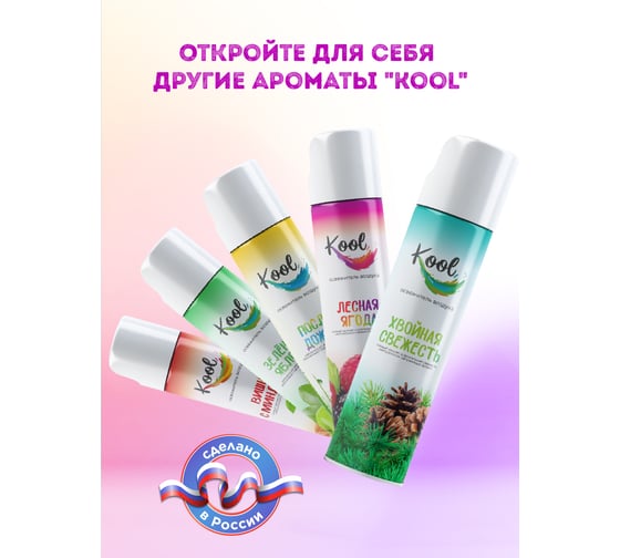 Освежитель воздуха NIKA KOOL "Морской бриз" ЦБ-00008551